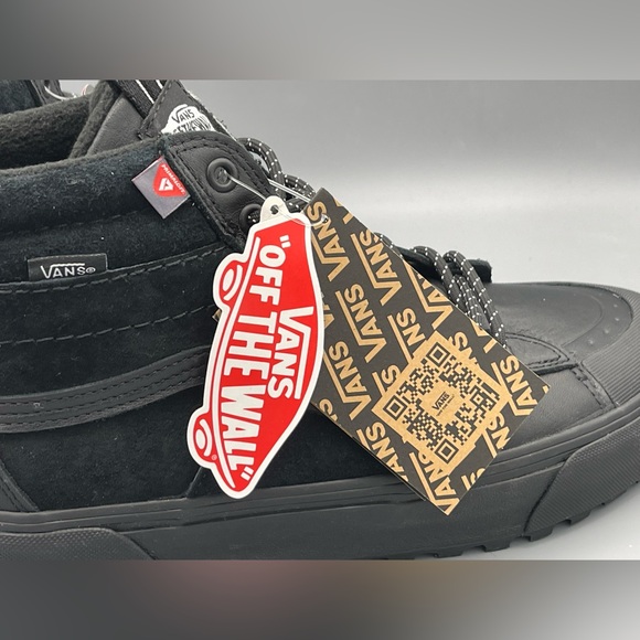 Vans Sk8 Hi Mte 2 Black/Black 3M Primaloft Hydroguard Boots Men’s 8 & 9 NEW - Picture 6 of 12